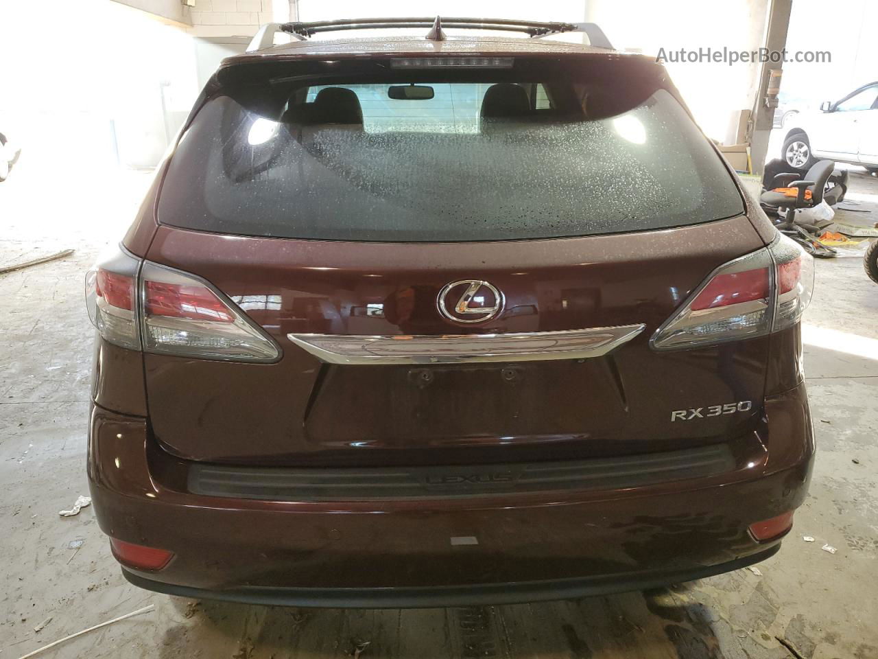 2015 Lexus Rx 350 Base Burgundy vin: 2T2BK1BA7FC267662