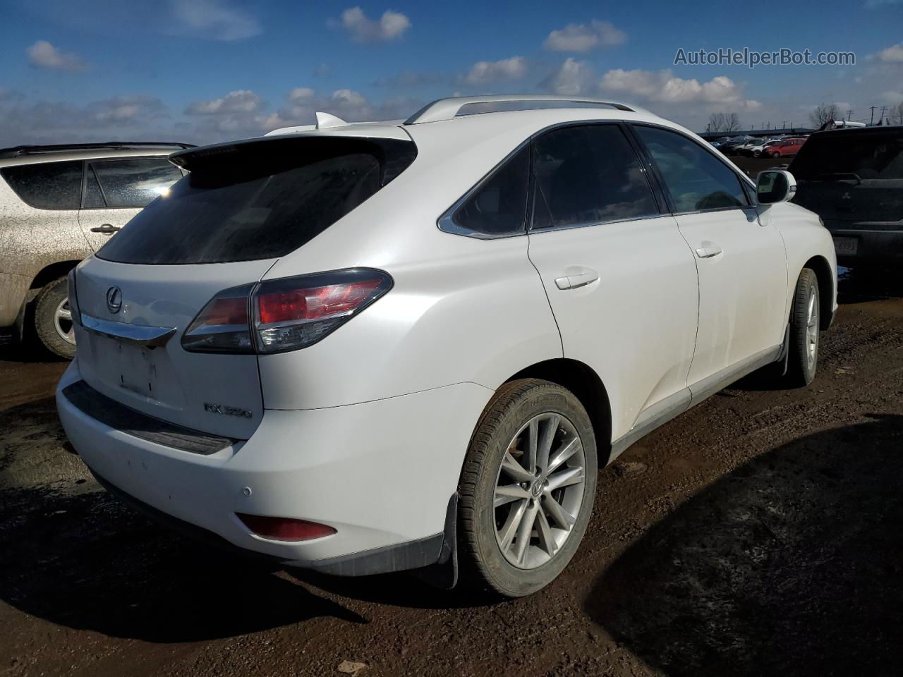 2015 Lexus Rx 350 Base White vin: 2T2BK1BA7FC278256