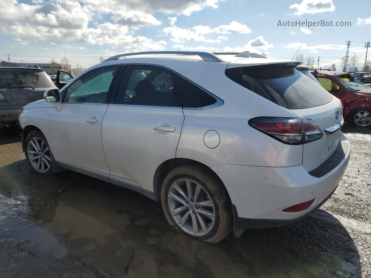 2015 Lexus Rx 350 Base White vin: 2T2BK1BA7FC278256