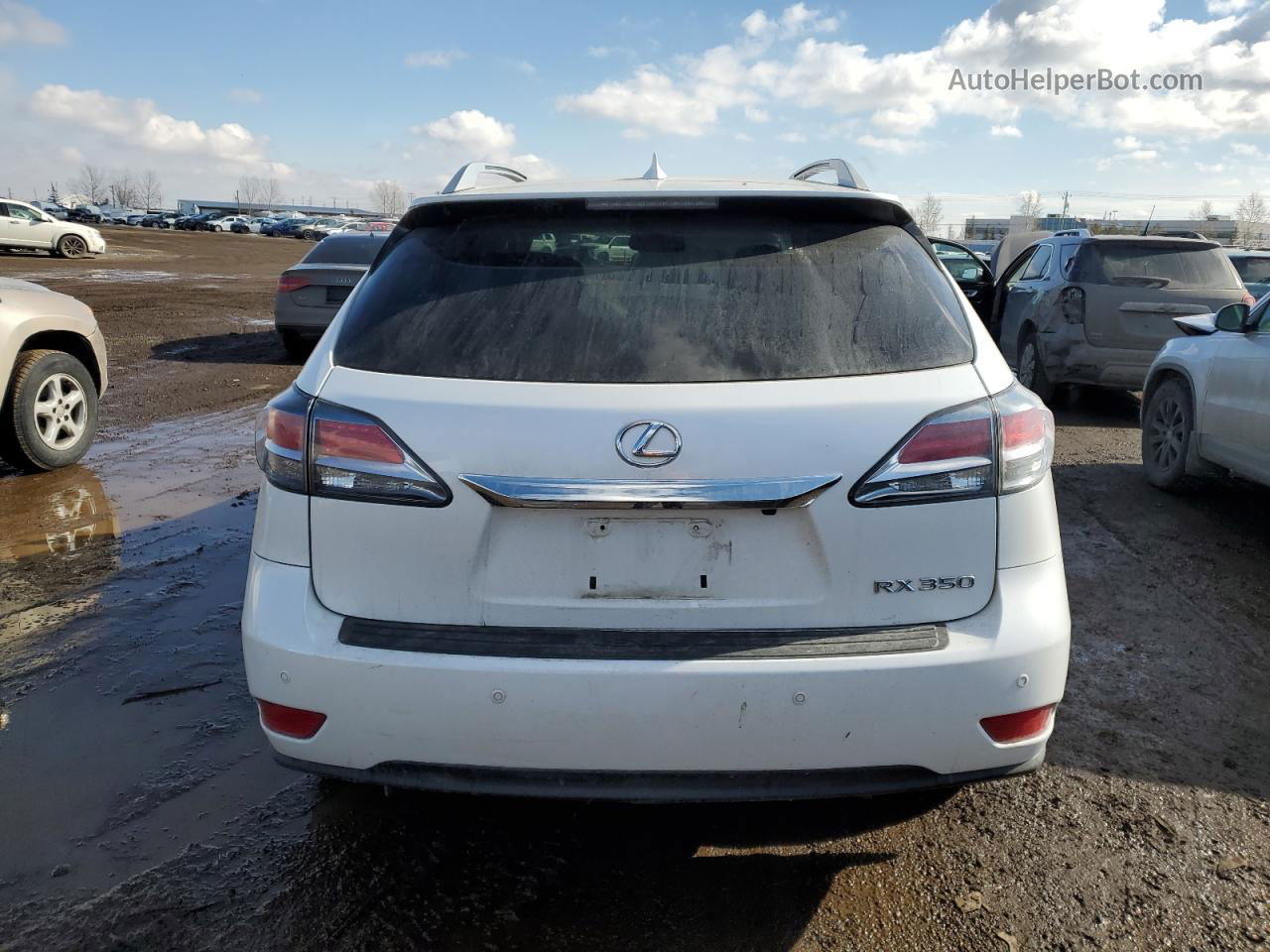 2015 Lexus Rx 350 Base White vin: 2T2BK1BA7FC278256