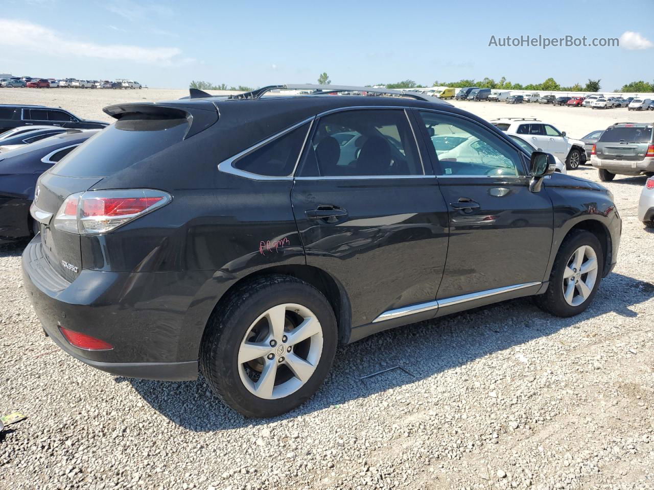 2015 Lexus Rx 350 Base Черный vin: 2T2BK1BA7FC283778