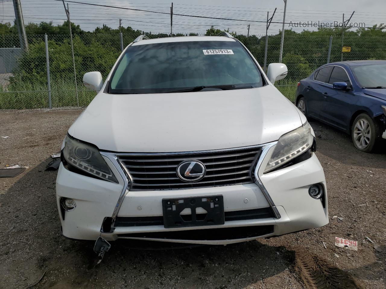 2015 Lexus Rx 350 Base Белый vin: 2T2BK1BA7FC291671