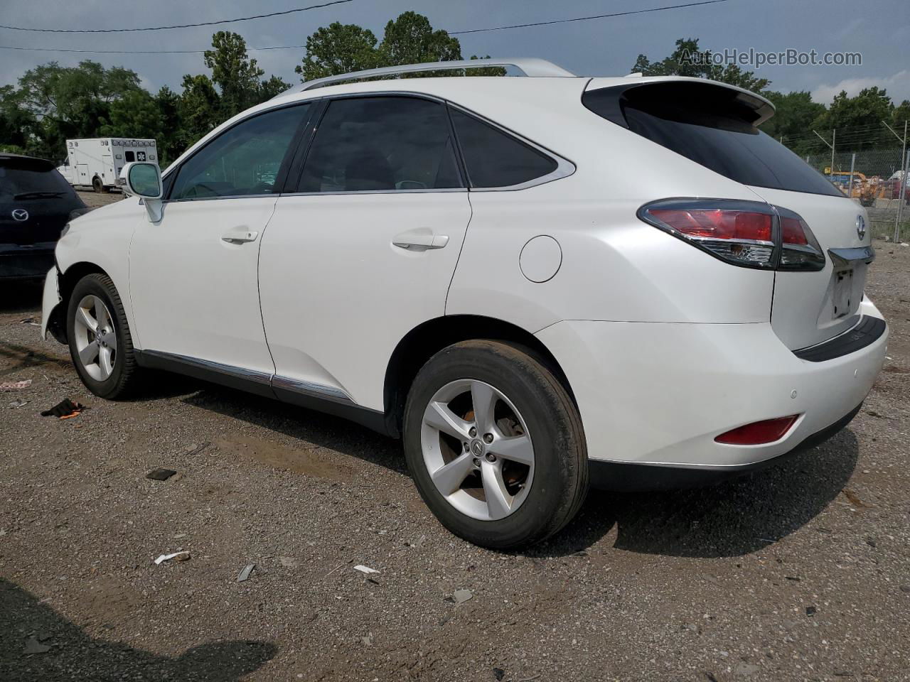 2015 Lexus Rx 350 Base Белый vin: 2T2BK1BA7FC291671