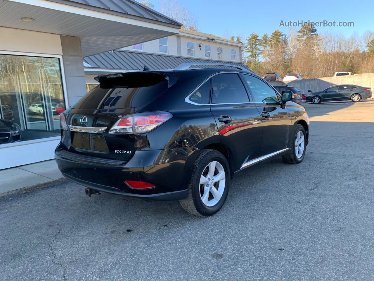 2013 Lexus Rx 350 Base Black vin: 2T2BK1BA8DC174954