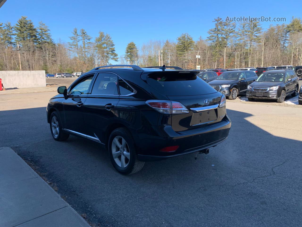 2013 Lexus Rx 350 Base Черный vin: 2T2BK1BA8DC174954