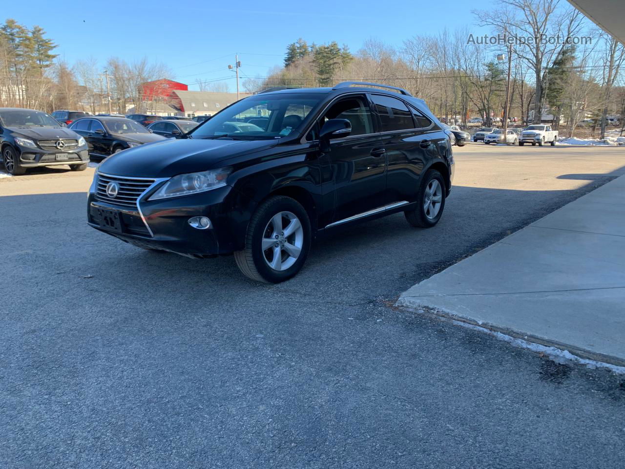 2013 Lexus Rx 350 Base Black vin: 2T2BK1BA8DC174954