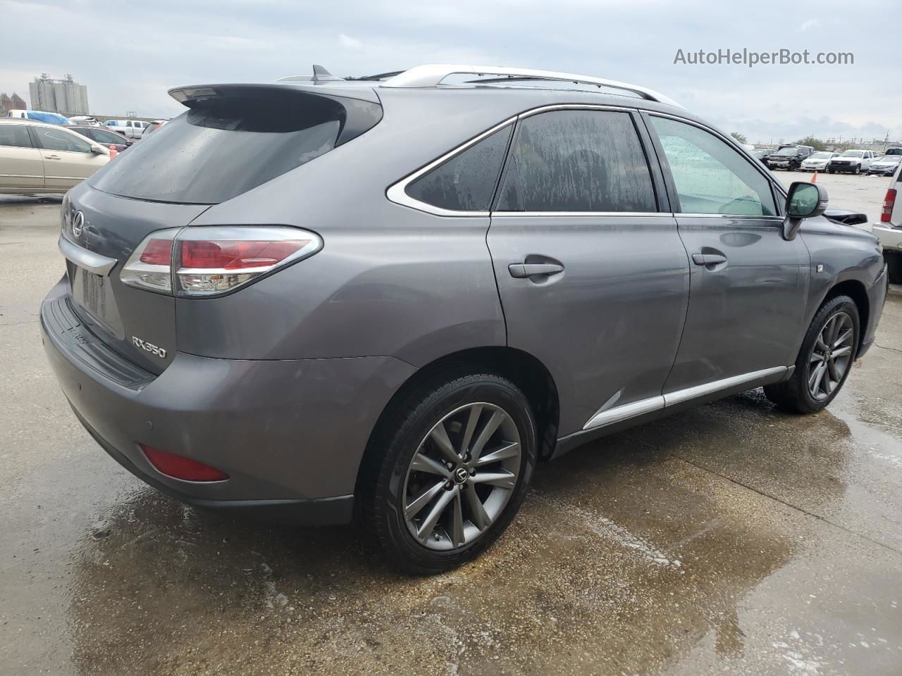 2013 Lexus Rx 350 Base Серый vin: 2T2BK1BA8DC187283