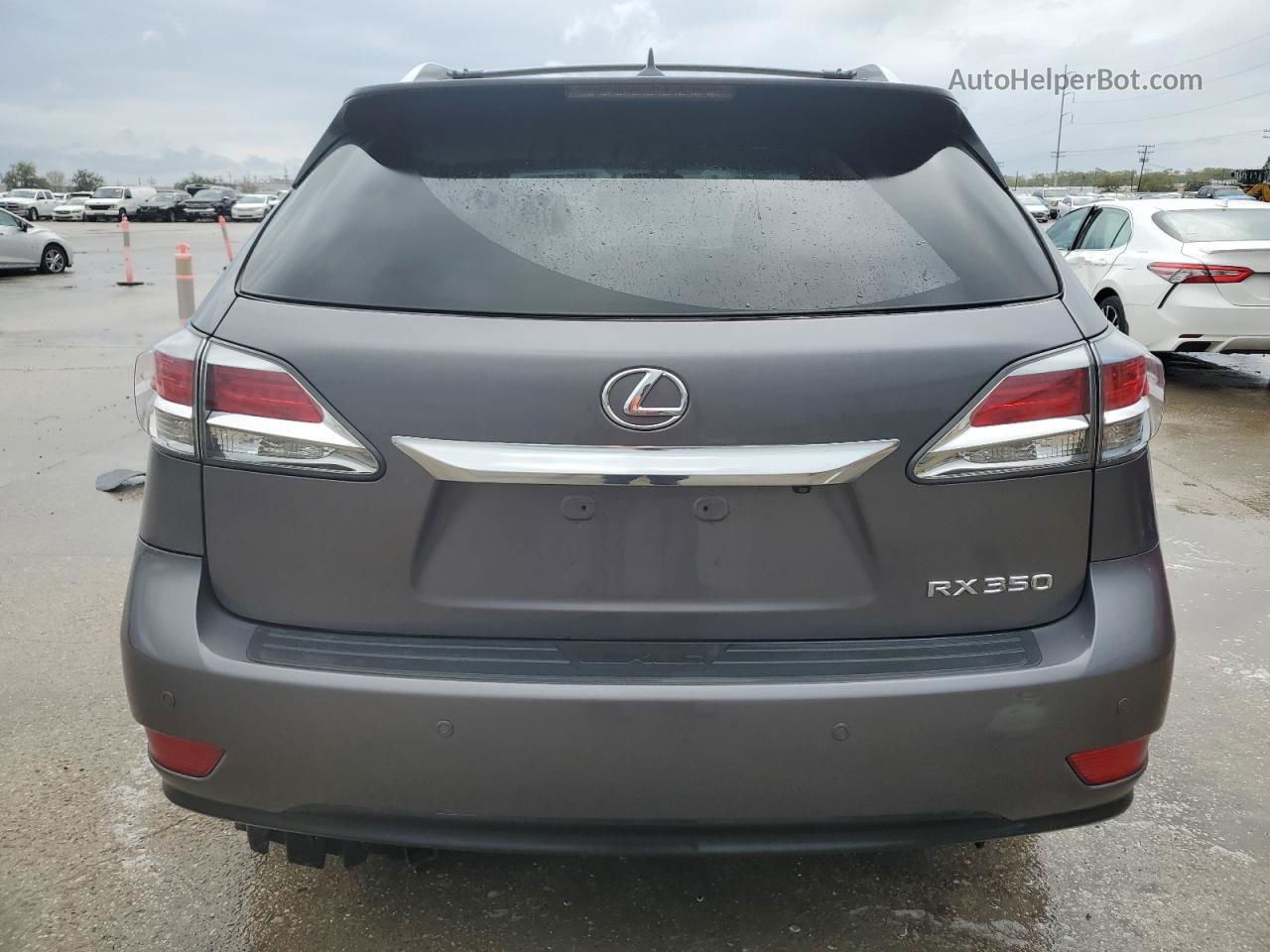 2013 Lexus Rx 350 Base Gray vin: 2T2BK1BA8DC187283