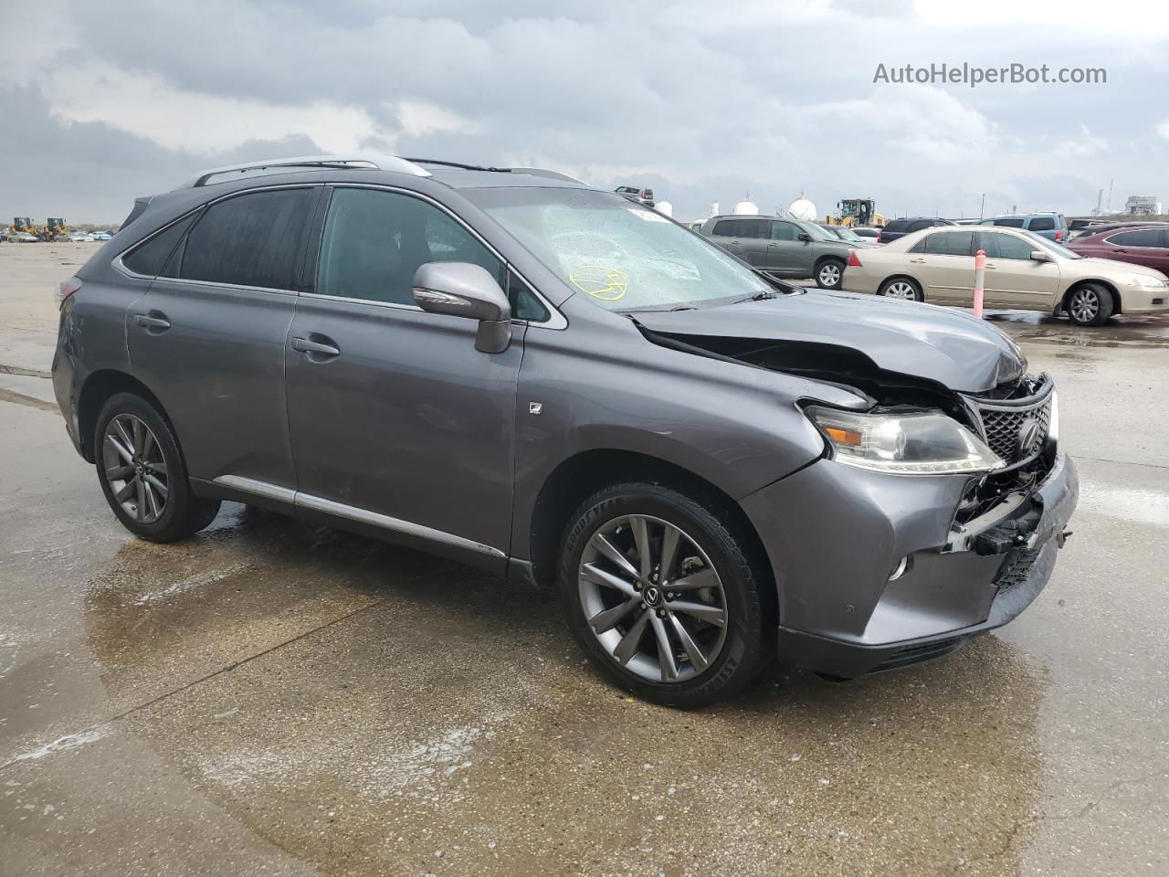 2013 Lexus Rx 350 Base Gray vin: 2T2BK1BA8DC187283