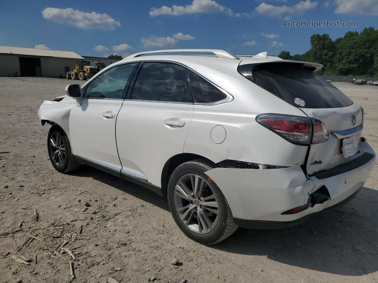 2015 Lexus Rx 350 Base White vin: 2T2BK1BA8FC295101