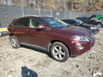 2015 Lexus Rx 350 Base Maroon vin: 2T2BK1BA8FC301396