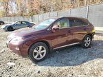 2015 Lexus Rx 350 Base Maroon vin: 2T2BK1BA8FC301396