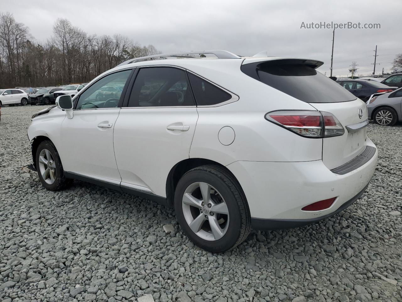 2015 Lexus Rx 350 Base Белый vin: 2T2BK1BA8FC323835