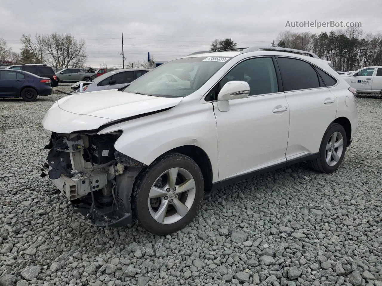 2015 Lexus Rx 350 Base Белый vin: 2T2BK1BA8FC323835