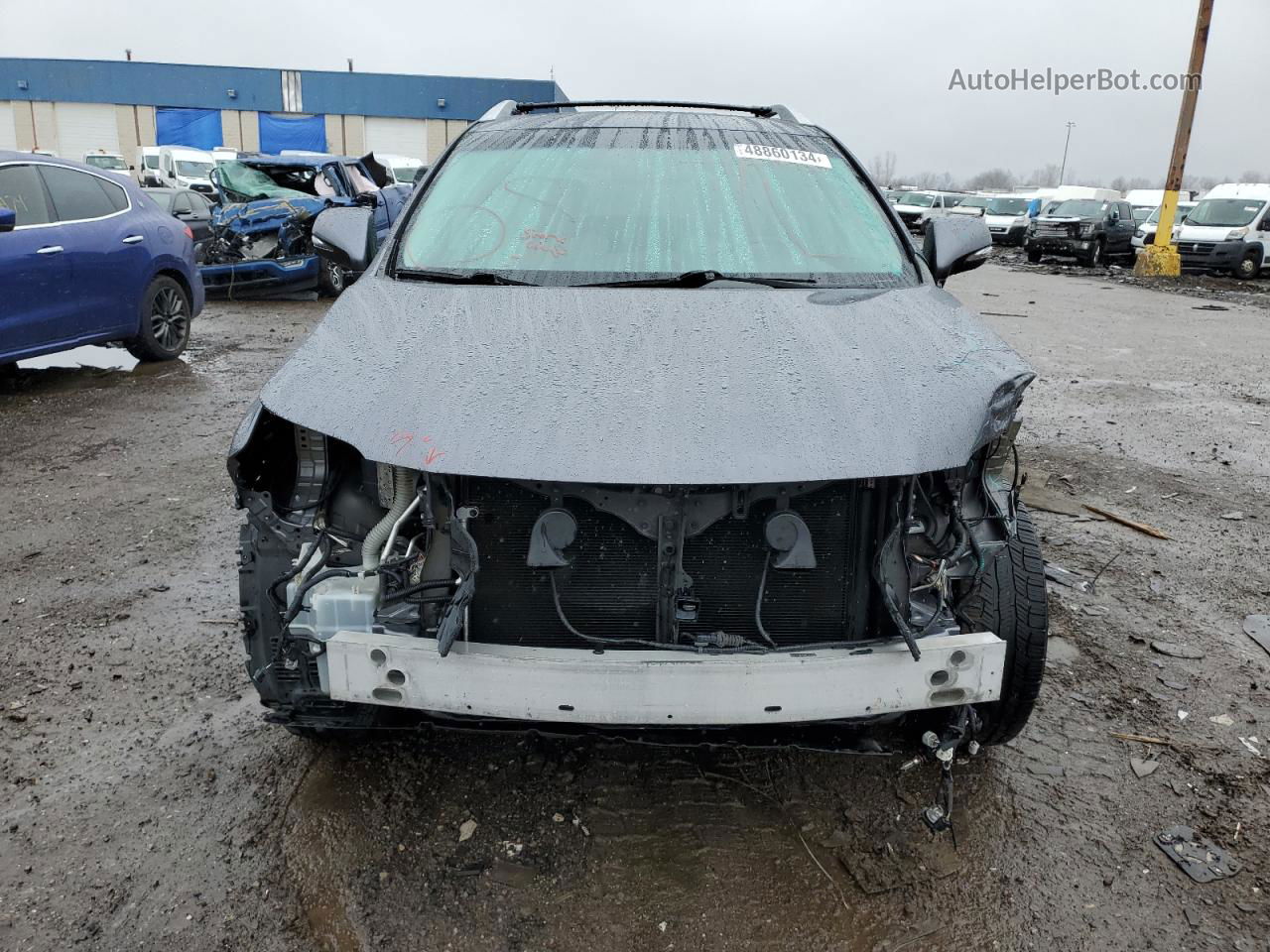 2015 Lexus Rx 350 Base Серый vin: 2T2BK1BA8FC328131