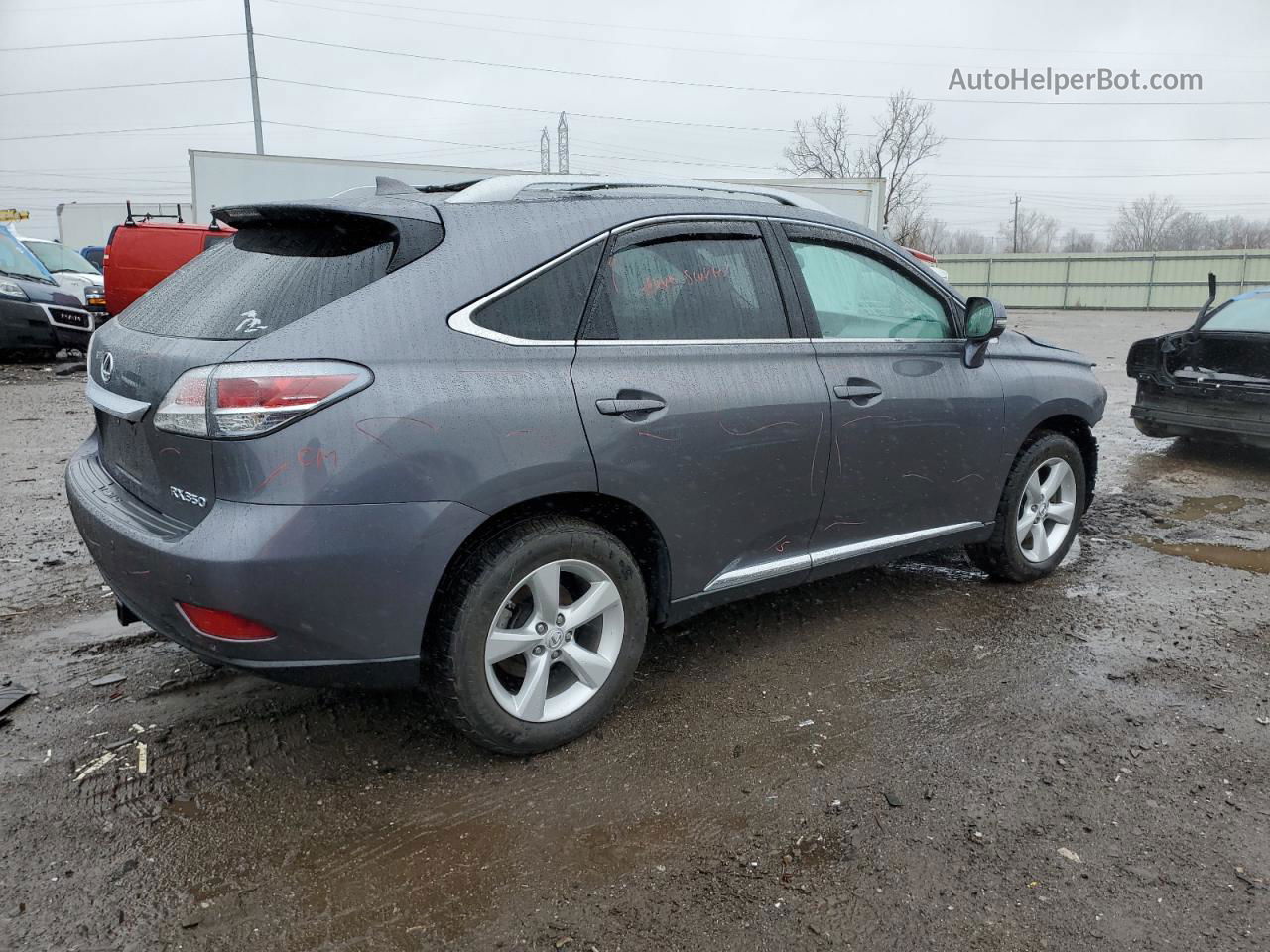 2015 Lexus Rx 350 Base Серый vin: 2T2BK1BA8FC328131