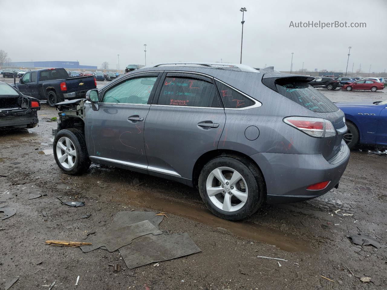 2015 Lexus Rx 350 Base Gray vin: 2T2BK1BA8FC328131