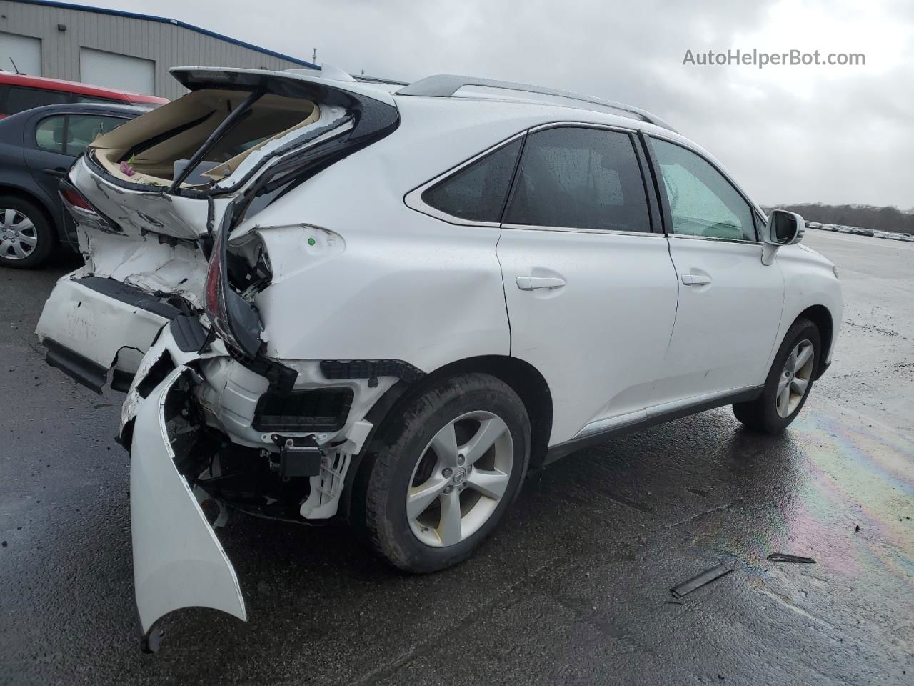 2015 Lexus Rx 350 Base White vin: 2T2BK1BA8FC342563