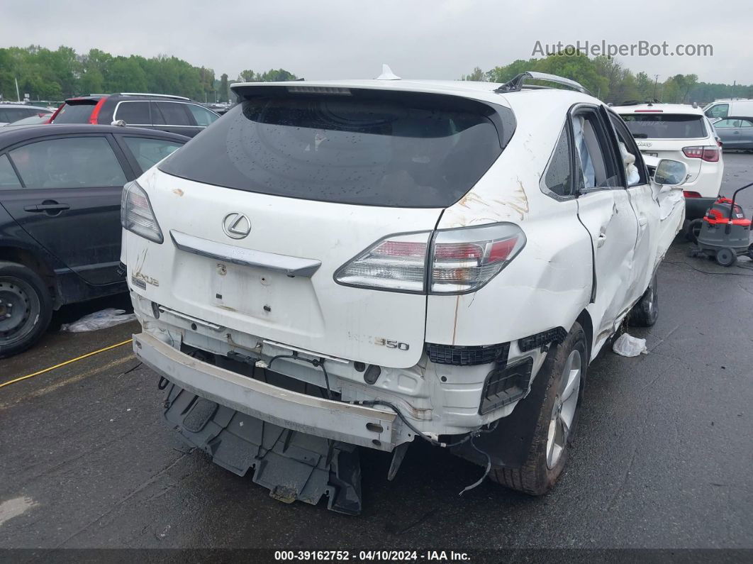 2010 Lexus Rx 350   White vin: 2T2BK1BA9AC073630