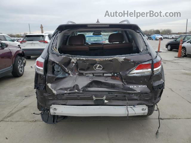 2013 Lexus Rx 350 Base Brown vin: 2T2BK1BA9DC155149