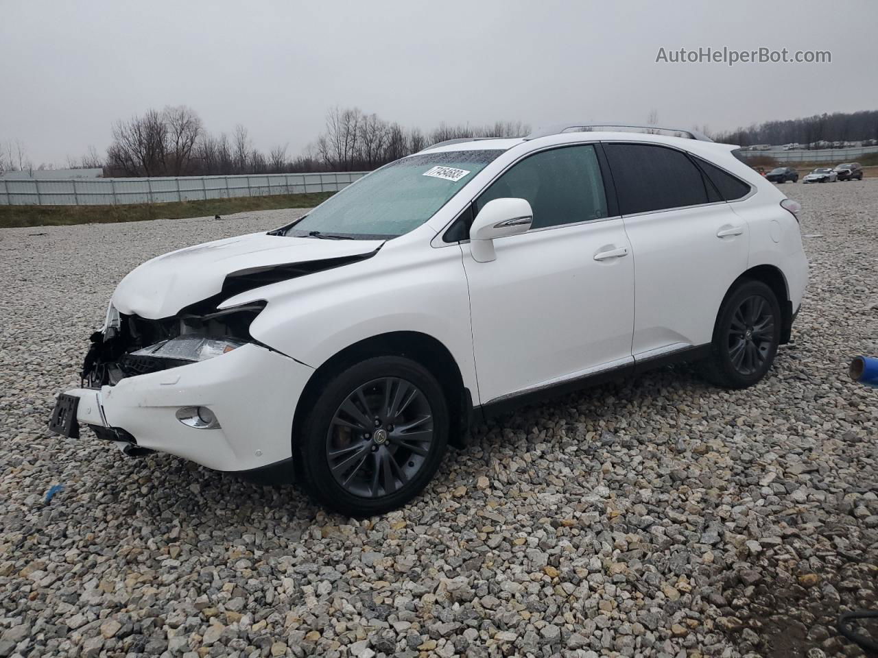 2013 Lexus Rx 350 Base White vin: 2T2BK1BA9DC158116