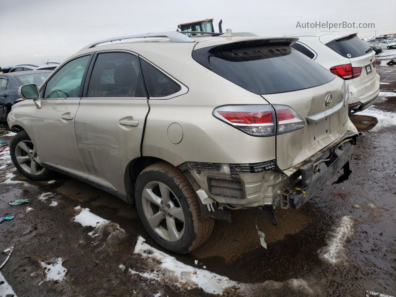 2013 Lexus Rx 350 Base Gold vin: 2T2BK1BA9DC162151