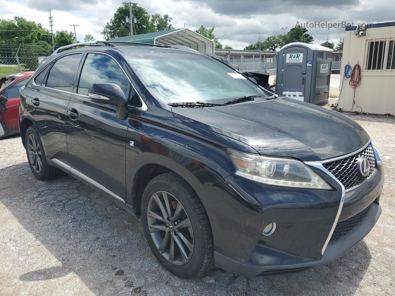 2013 Lexus Rx 350 Base Black vin: 2T2BK1BA9DC172839