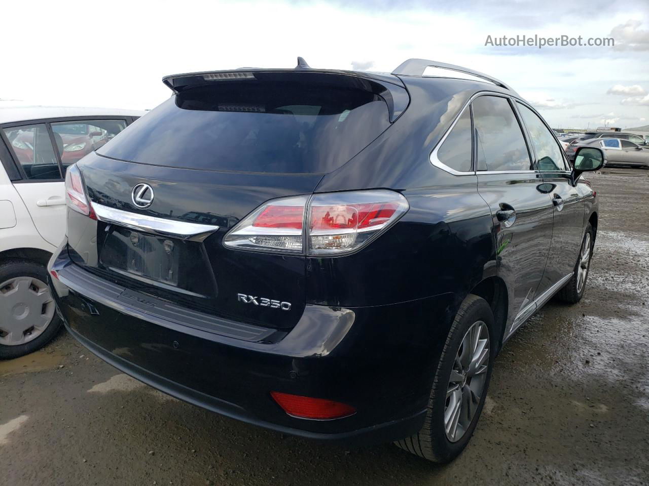 2013 Lexus Rx 350 Base Черный vin: 2T2BK1BA9DC173134