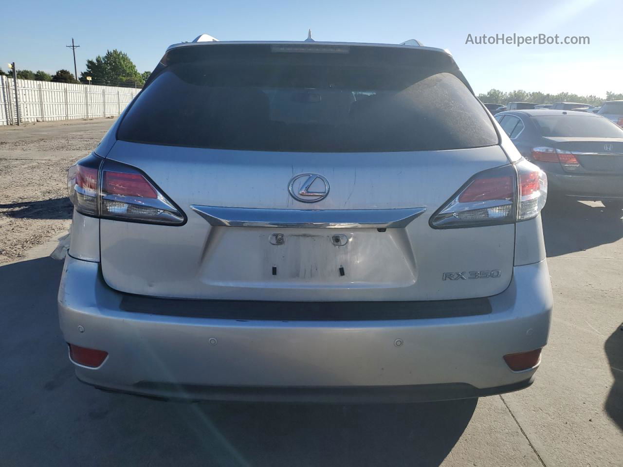 2013 Lexus Rx 350 Base Silver vin: 2T2BK1BA9DC184120