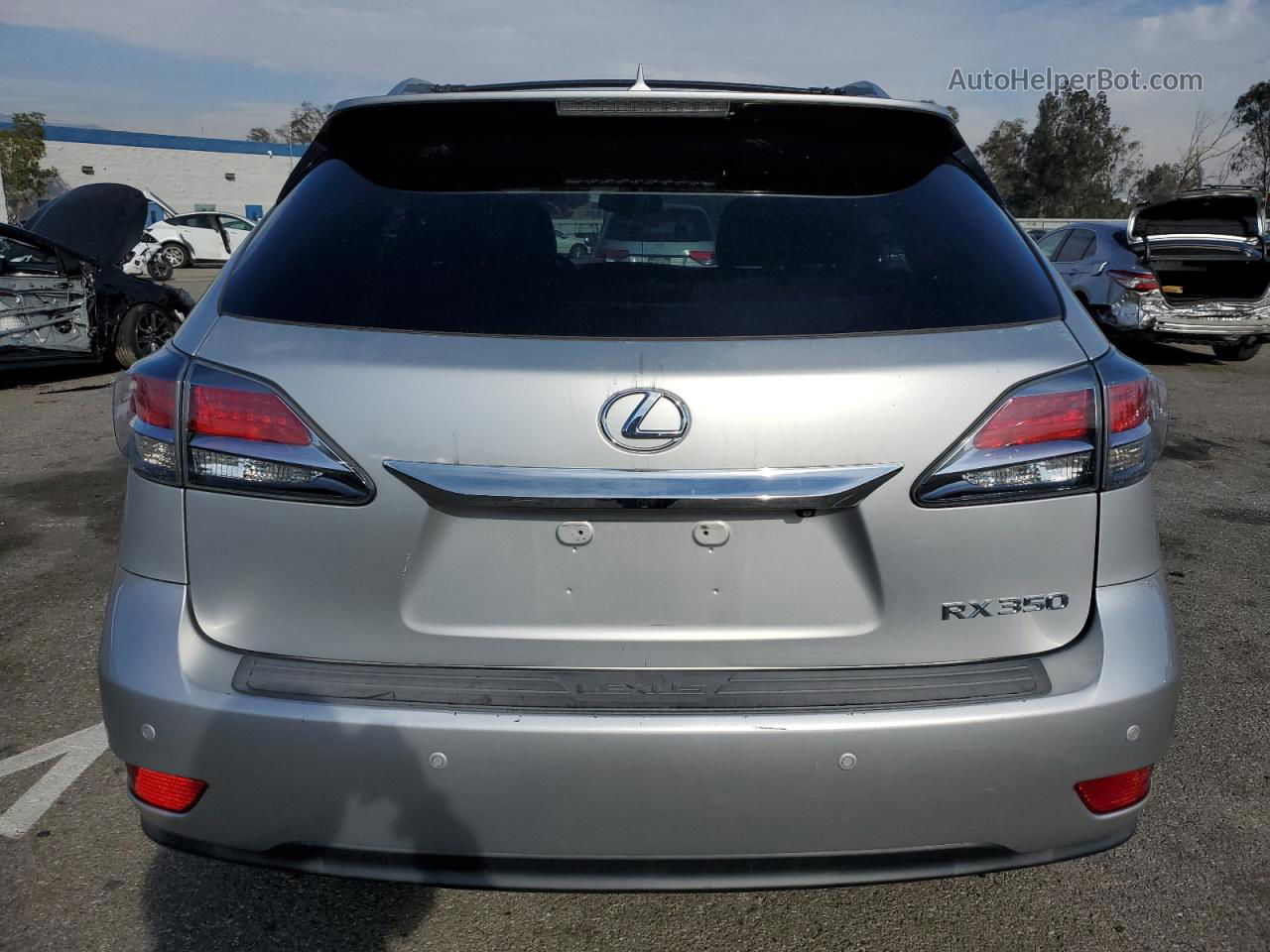 2013 Lexus Rx 350 Base Серебряный vin: 2T2BK1BA9DC194517