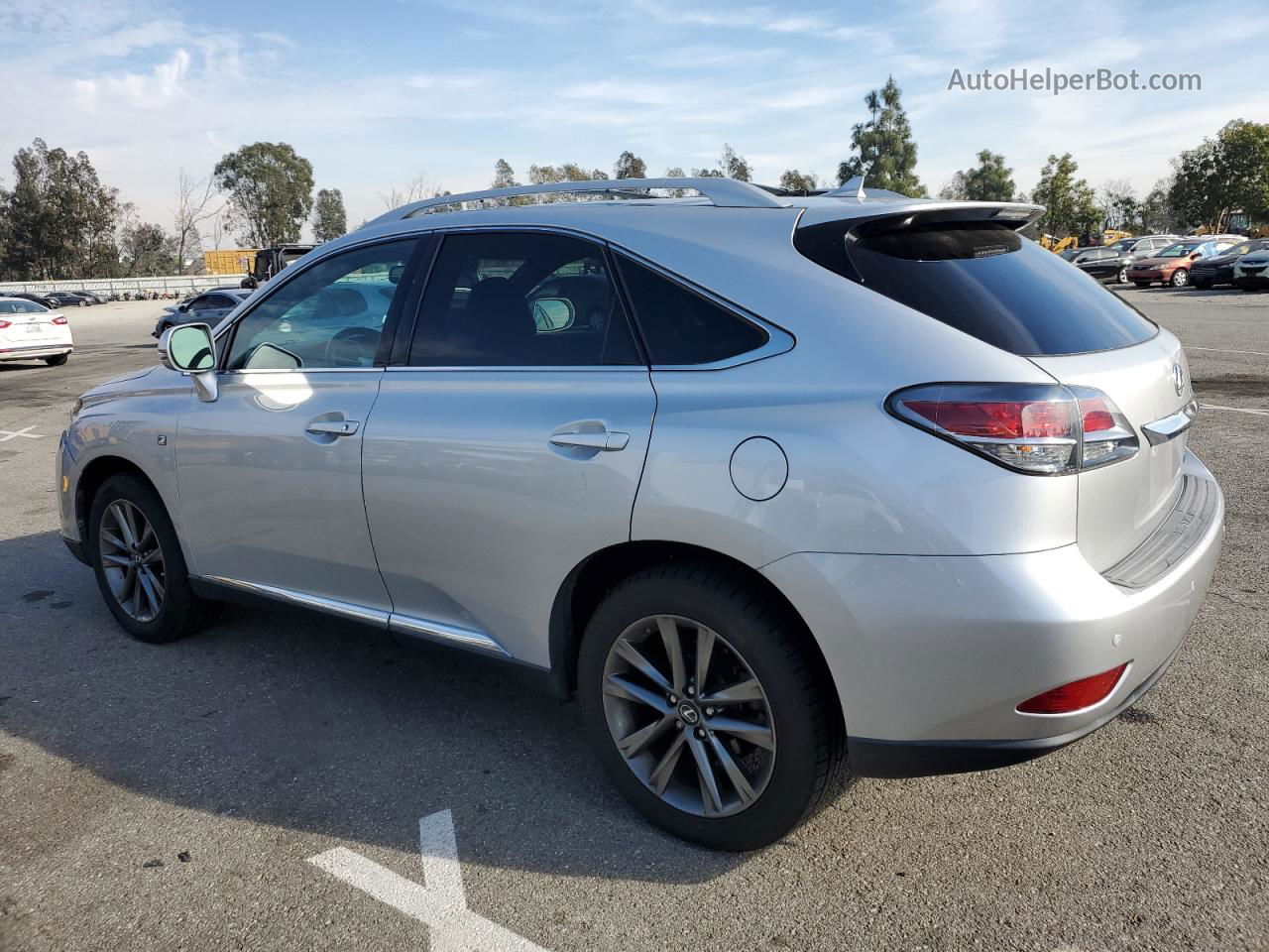 2013 Lexus Rx 350 Base Silver vin: 2T2BK1BA9DC194517