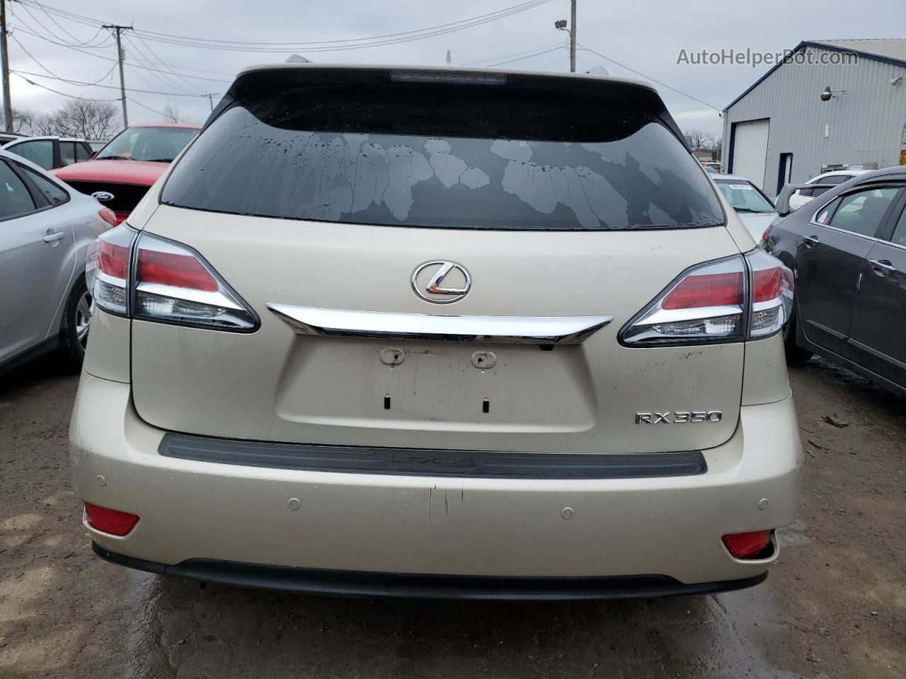 2013 Lexus Rx 350 Base Gold vin: 2T2BK1BA9DC200753