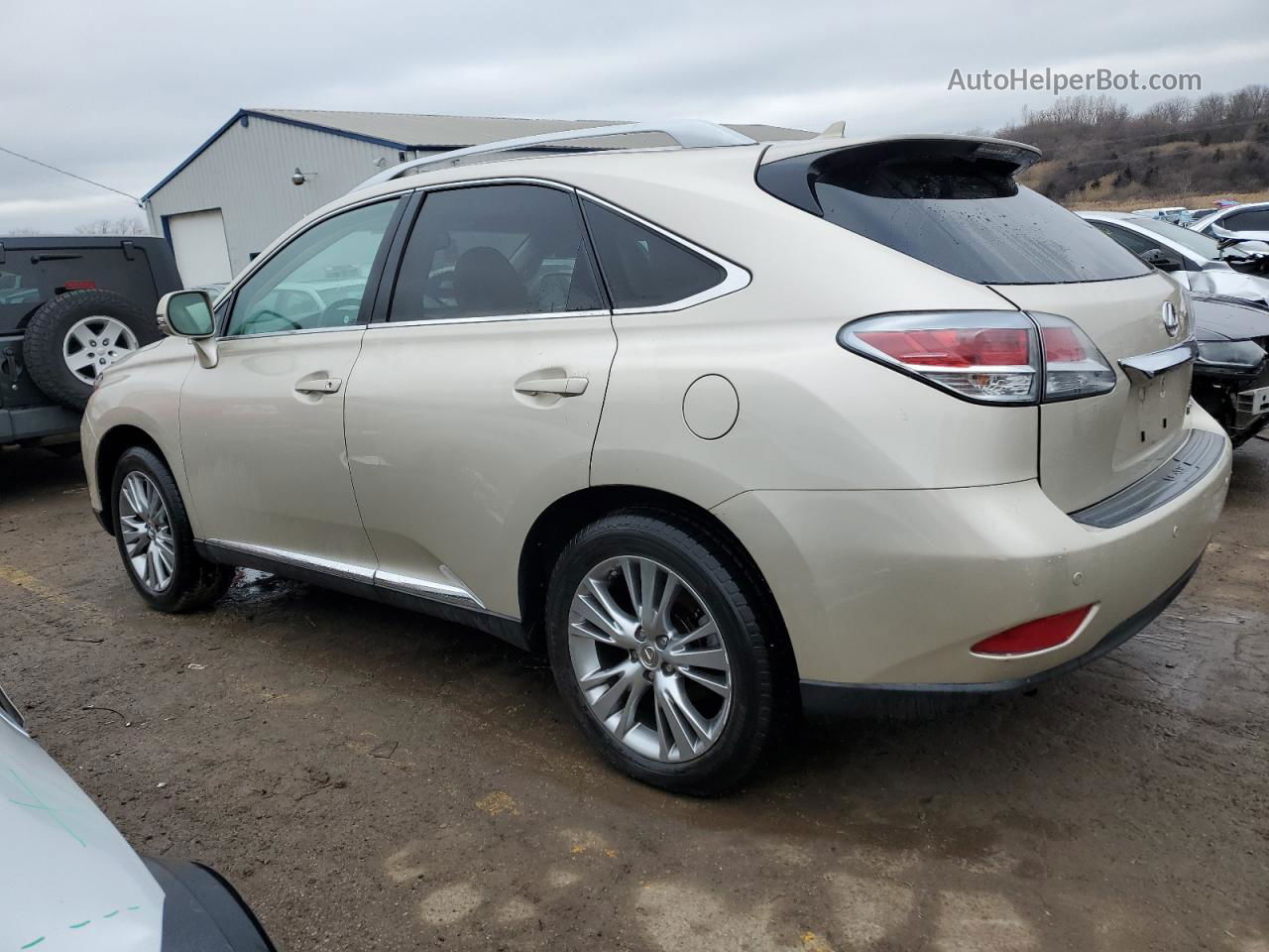 2013 Lexus Rx 350 Base Gold vin: 2T2BK1BA9DC200753