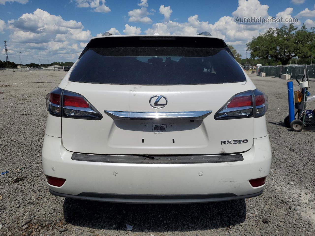 2013 Lexus Rx 350 Base Белый vin: 2T2BK1BA9DC214524