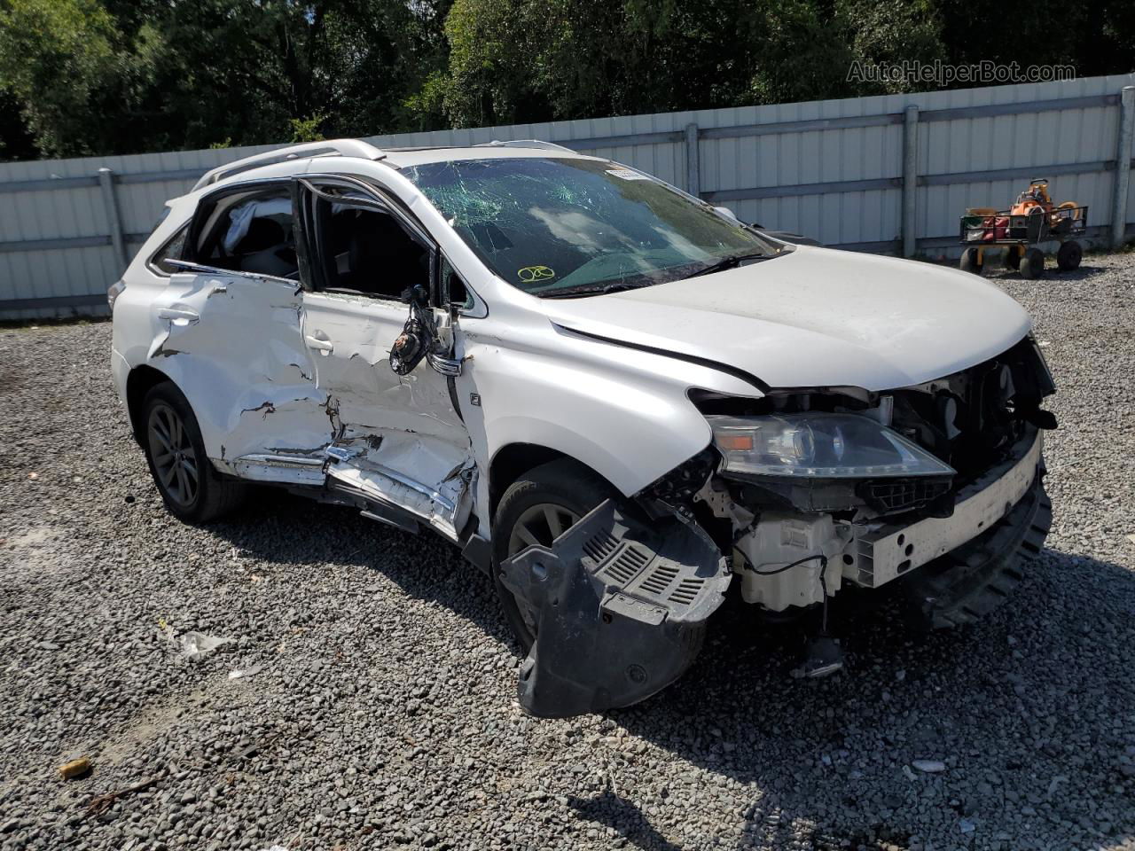 2013 Lexus Rx 350 Base White vin: 2T2BK1BA9DC214524