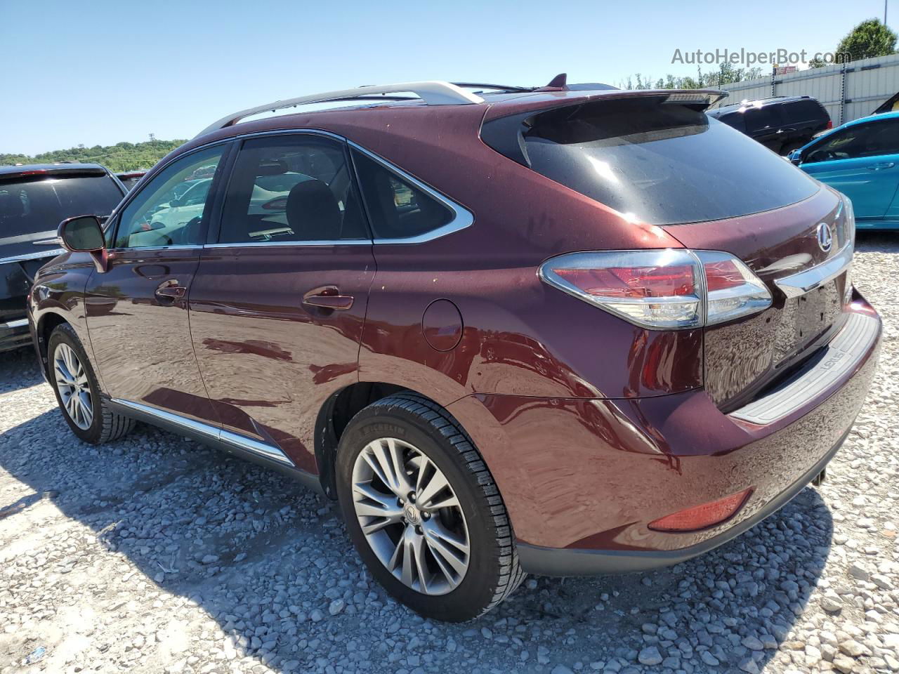 2013 Lexus Rx 350 Base Maroon vin: 2T2BK1BA9DC223305