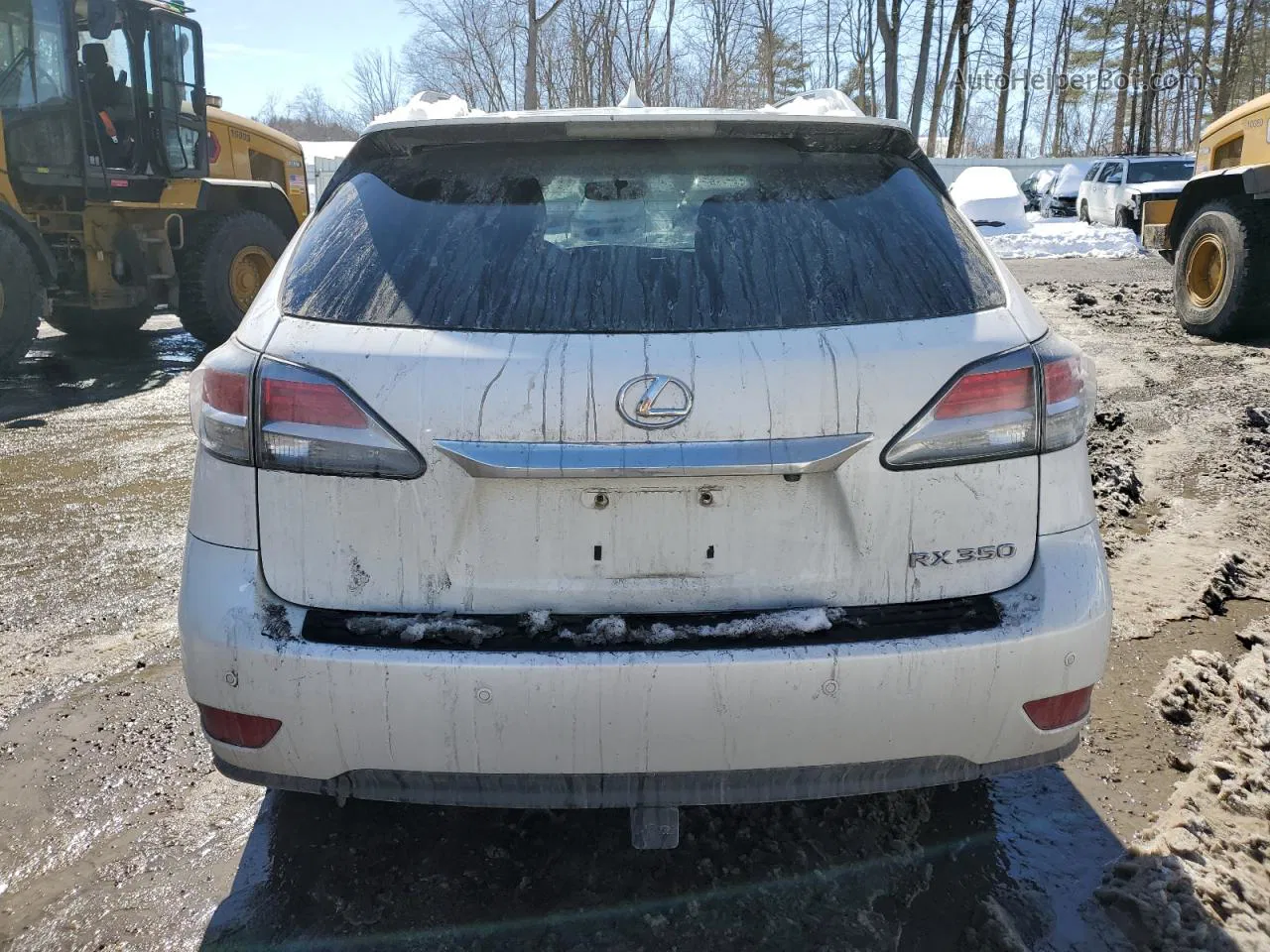 2015 Lexus Rx 350 Base White vin: 2T2BK1BA9FC273530