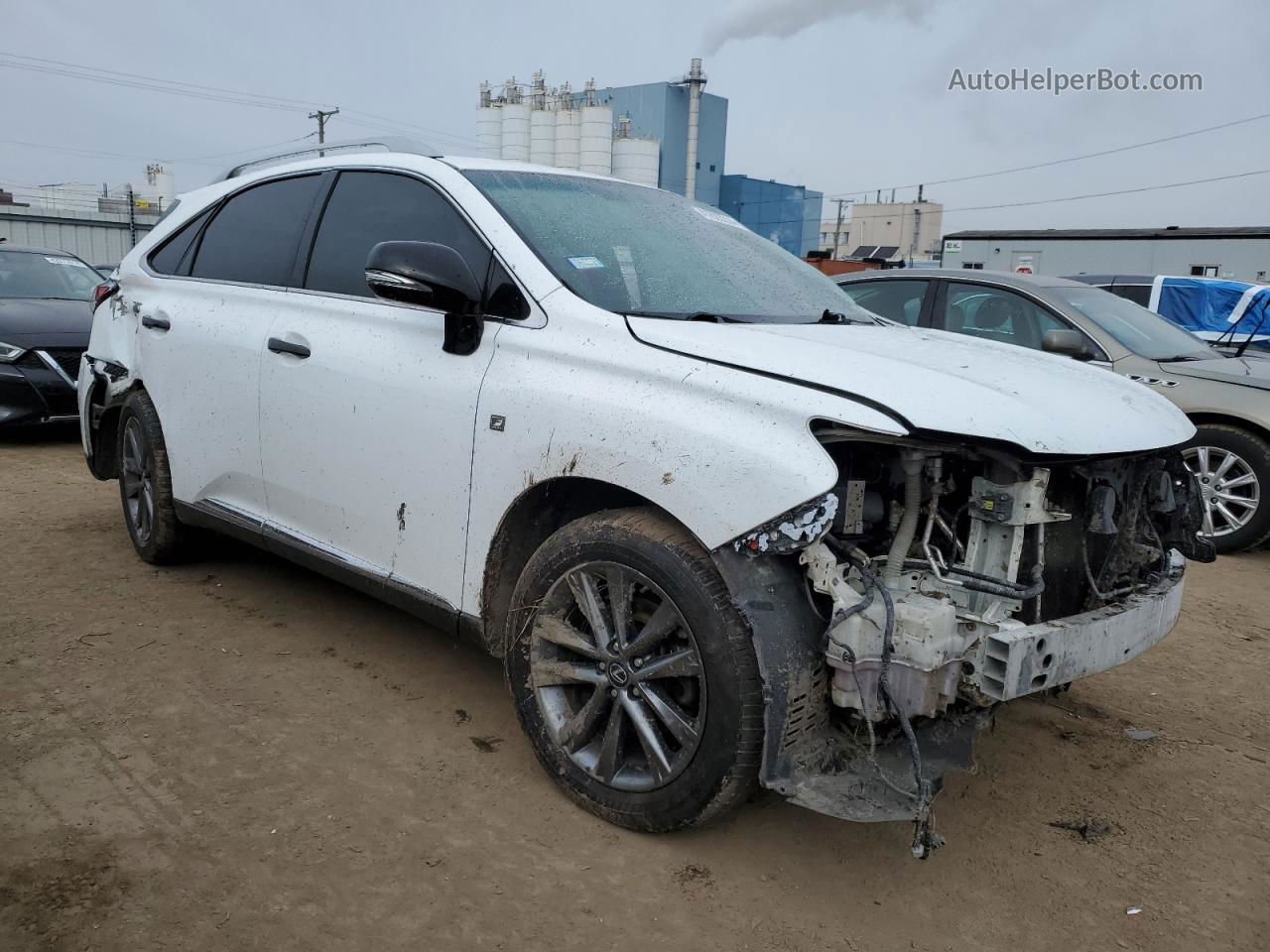 2015 Lexus Rx 350 Base White vin: 2T2BK1BA9FC287203