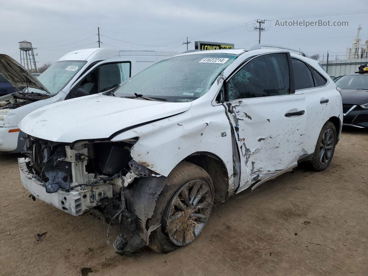 2015 Lexus Rx 350 Base White vin: 2T2BK1BA9FC287203