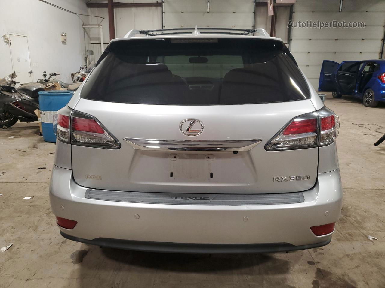 2015 Lexus Rx 350 Base Silver vin: 2T2BK1BA9FC288982