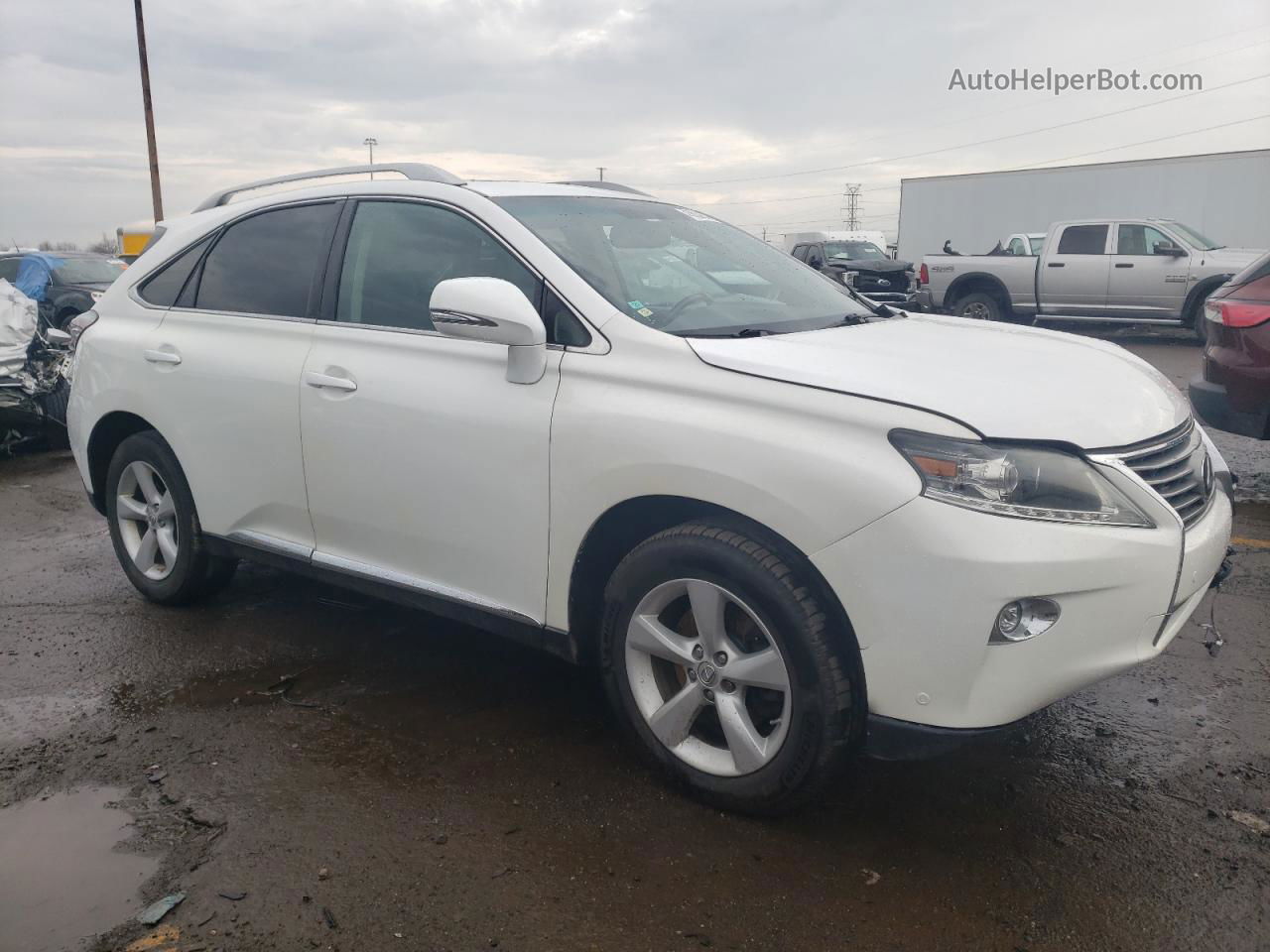 2015 Lexus Rx 350 Base White vin: 2T2BK1BA9FC292806