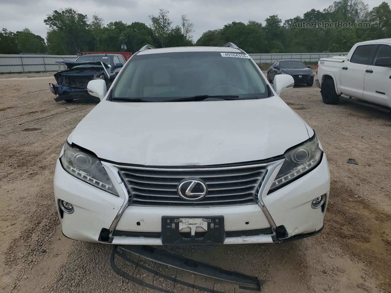 2015 Lexus Rx 350 Base White vin: 2T2BK1BA9FC298881