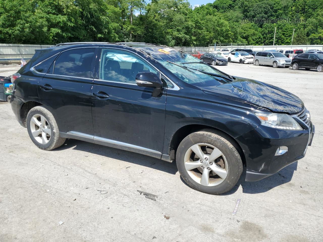 2015 Lexus Rx 350 Base Черный vin: 2T2BK1BA9FC302802