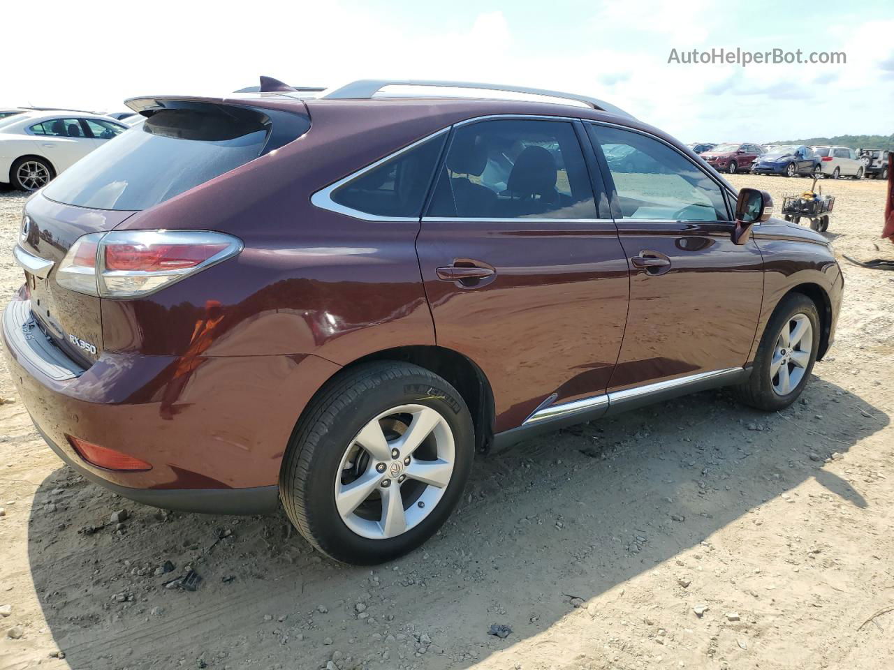 2015 Lexus Rx 350 Base Бордовый vin: 2T2BK1BA9FC309118