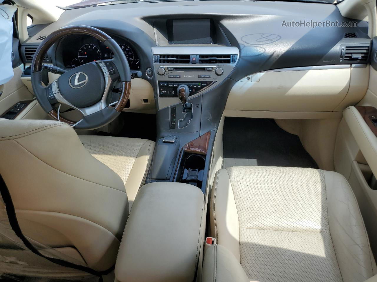 2015 Lexus Rx 350 Base Бордовый vin: 2T2BK1BA9FC309118