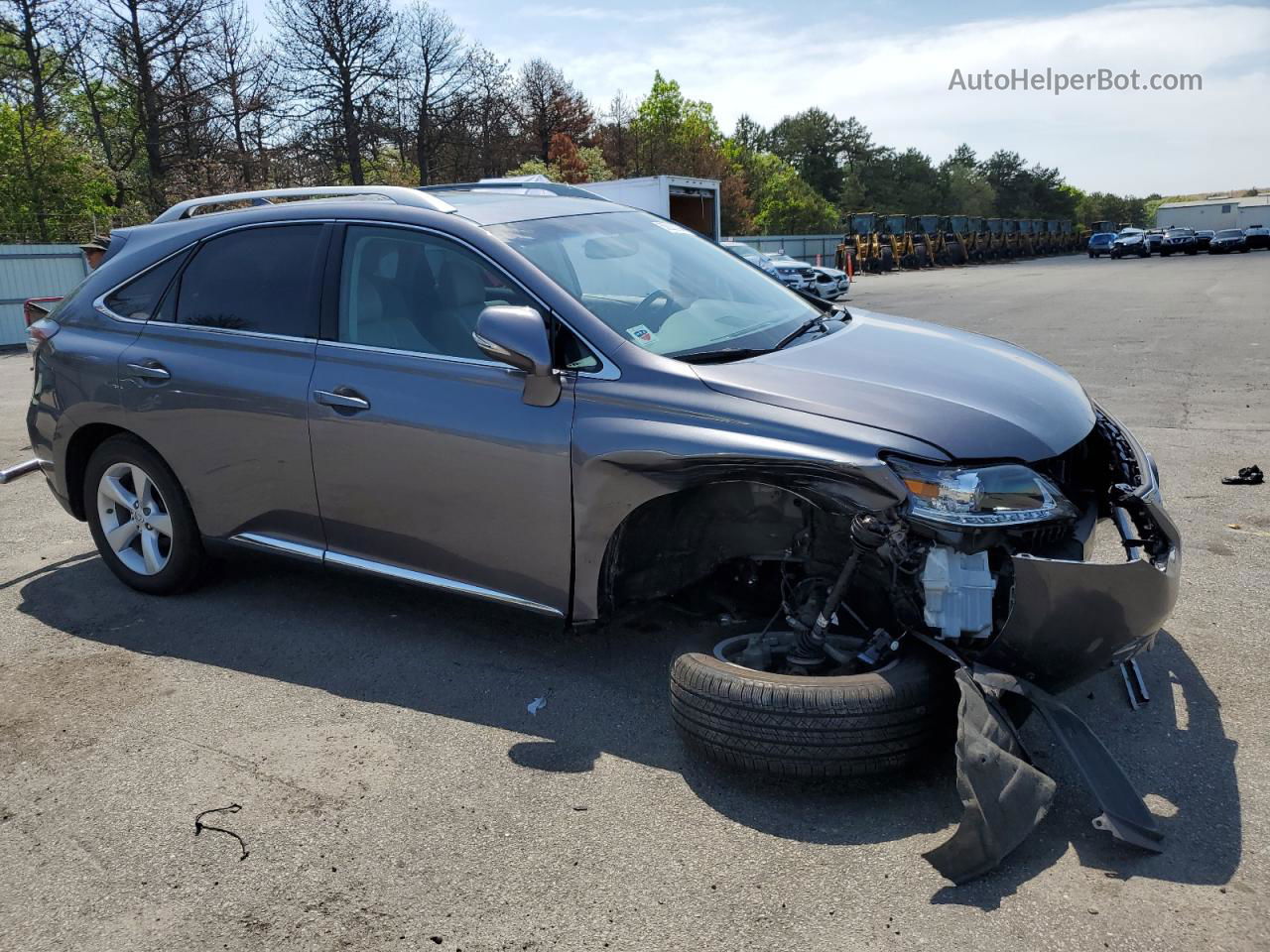 2015 Lexus Rx 350 Base Серый vin: 2T2BK1BA9FC310995