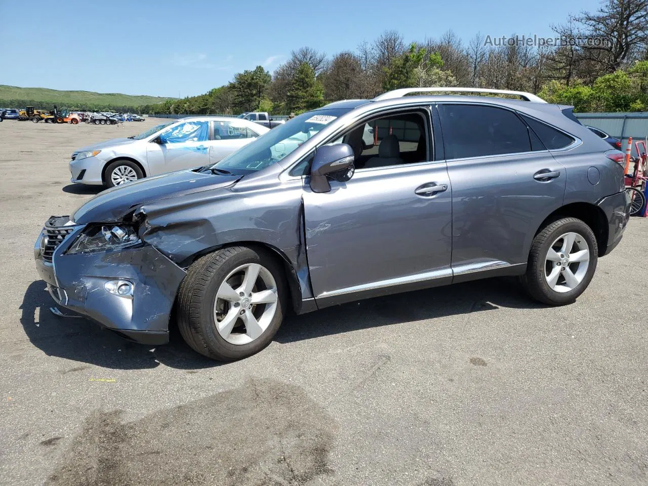 2015 Lexus Rx 350 Base Серый vin: 2T2BK1BA9FC310995