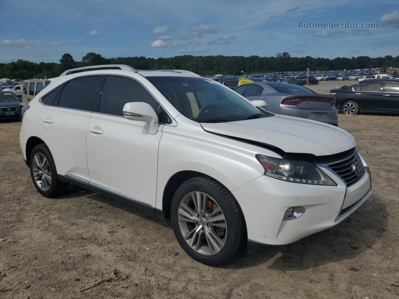 2015 Lexus Rx 350 Base Белый vin: 2T2BK1BA9FC316330