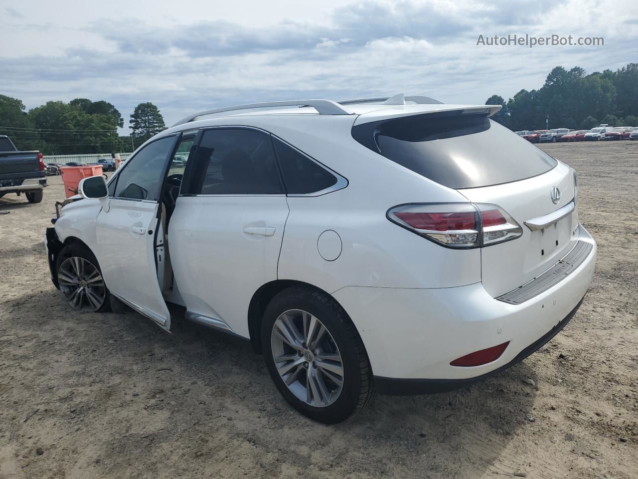 2015 Lexus Rx 350 Base White vin: 2T2BK1BA9FC316330