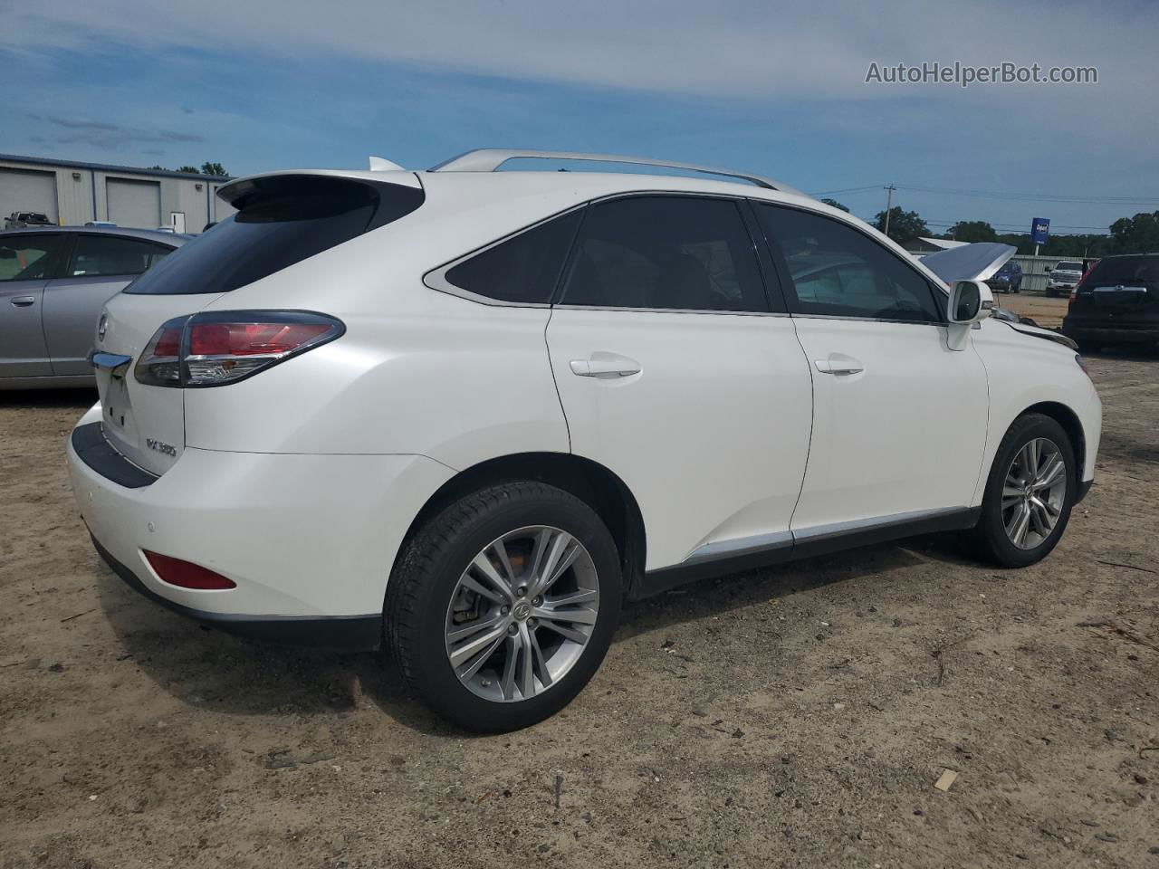 2015 Lexus Rx 350 Base White vin: 2T2BK1BA9FC316330